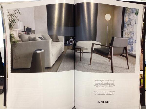 Our furniture advert on magazine #SoTunbridgeWells