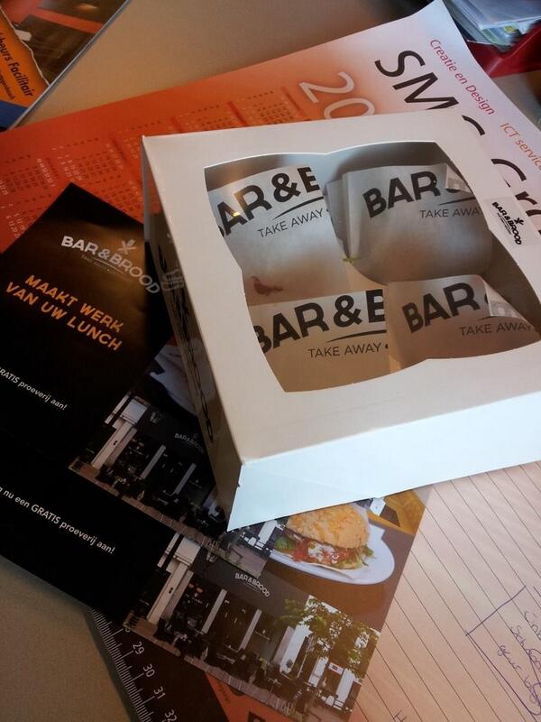 Ook vandaag hebben we 12 bedrijven blij gemaakt met ons #lunchproefpakket. Wilt u deze ook ontvangen? Contact ons!