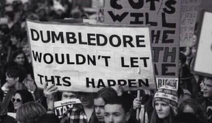TransFierce's tweet photo. Dumbledore wouldn't let this happen #governmentshutdown http://t.co/1QmuAn3f0J