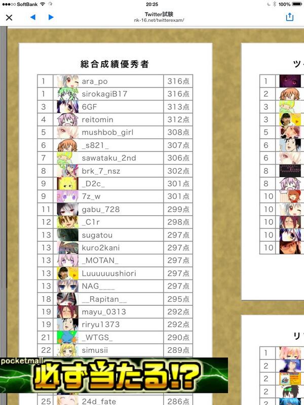 10y_u's tweet photo. @ara_po さんと@7z_w(キチガイ)が入ってるだと…
@ara_po おめでとうございます
@7z_w は垢消せ http://t.co/FQv28v4LAM
