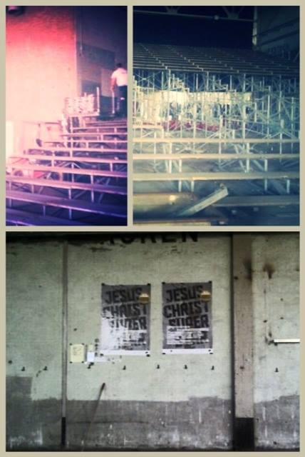 ProjectJCS's tweet image. Afgelopen weekend de laatste mooie shows van JCS in 'onze' vertrouwde loods..nu is het afbreken begonnen #vreemd