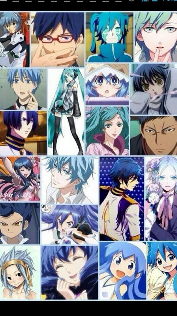 なみっこ 好きな青髪キャラいたらrt Http T Co Yef0m5qlnr