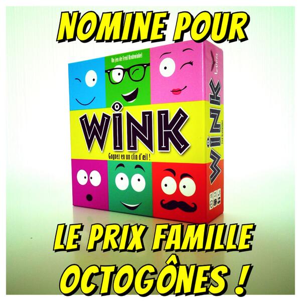 WINK est nominé pour le Prix Famille de la Convention <a href="/Octogones/">Convention OctoGônes</a> ! Vivement ce weekend, à Lyon! #Letheia #WINK #j2s