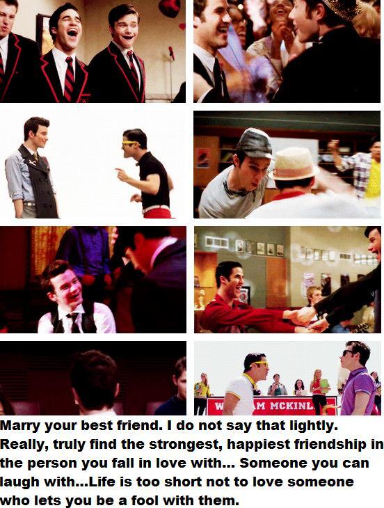 mz_jem's tweet photo. The fact that Kurt and Blaine are best friends 
but also soulmates.. http://t.co/FakoOzzrkT