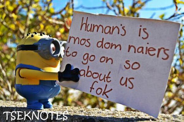 TsekNotes's tweet photo. Minions http://t.co/thYgDyioun