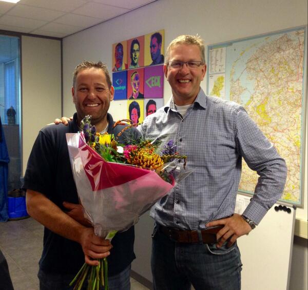 Wederom 5 jaar in dienst bij Transfrigo! Gefeliciteerd Nico!