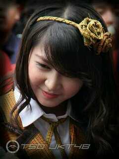 RealFansJKT48's tweet image. Ve malu tuh xD #dev48