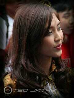 RealFansJKT48's tweet image. Kapten Tim KIII nih :p #dev48