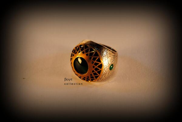 Özel tasarım, el işçiliği, Kâdirî Gülü motifli gümüş yüzüğümüz.