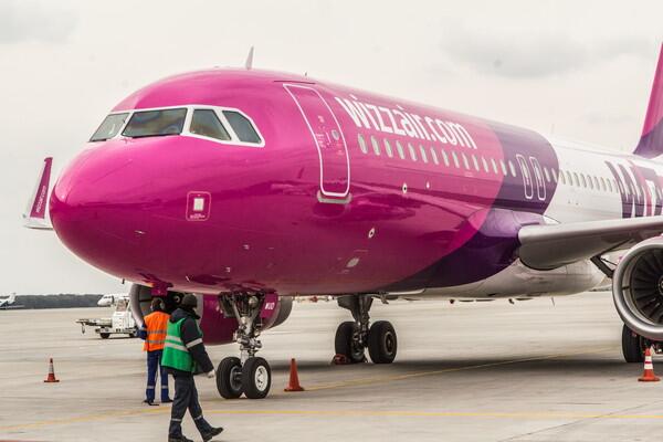 В аэропорту имени Прокофьева открылась база авиакомпании Wizz Air Украина.