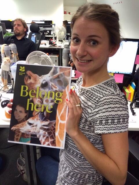 LIDASocial's tweet photo. You're how old!? You must be havin a giraffe! Happy Birthday @Burge86! http://t.co/2i4eqED28A