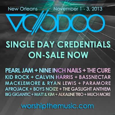 VoodooNola's tweet image. Single day credentials are on-sale now. To join the ritual: goo.gl/qatlzP #voodoonola