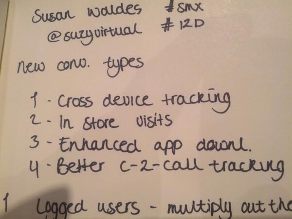 Vandaag gelanceerd door Google: Nieuwe AdWords conversie types. #smx #12D