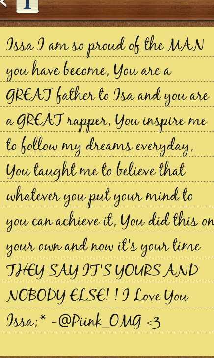 They say it's yours and nobody else!!-<a href="/ISSAIAM/">ISSA</a>