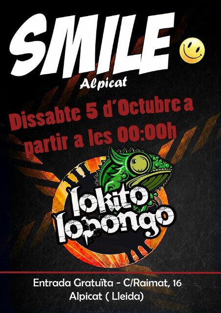 MusicsCatalans's tweet photo. @LOKITO_LOPONGO ha obert twitter, follow! Aquest dissabte toquen al pub SMILE d'Alpicat! http://t.co/WrRgAW6us7