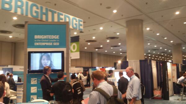 brightedge's tweet image. The team &apos;providing&apos; lots page reporting solution insight -Find out more at booth 325 #smx #notprovided #securesearch