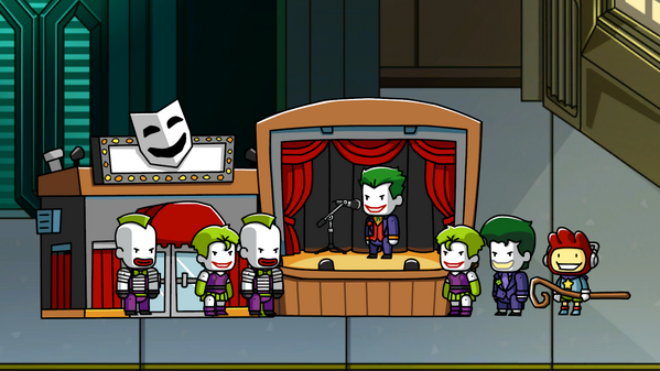 RT <a href="/ScribbleMaxwell/">Scribblenauts Mega Pack</a>: Would you buy tickets to The Joker's stand up?