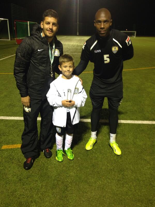 Vision_FA's tweet photo. Well done to Jordan Spencer VFA player of September http://t.co/HcFnvoeoIK