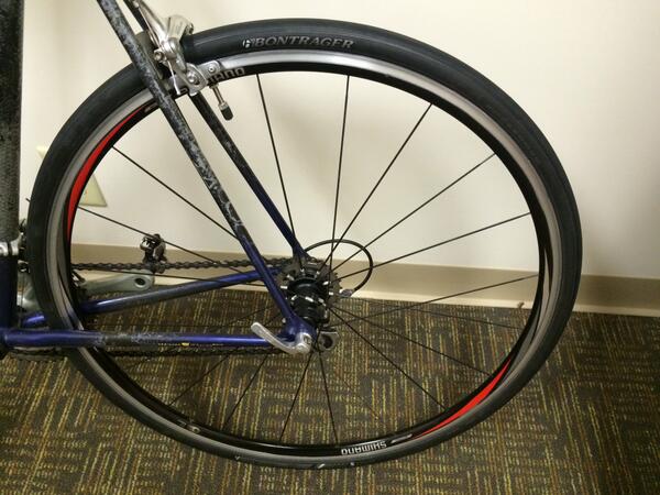 creativereason's tweet image. New rear wheel and cassette for my bike. Ready for #PTC2013