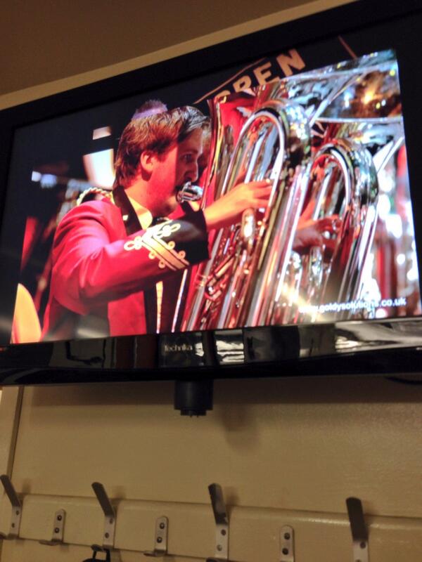 Look who popped up on our big screen this evening! <a href="/JakePritchard4/">Jake Pritchard</a> #favouritecornishman