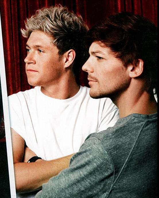 LatestAbout1D's tweet image. #HQ SCAN: Louis and Niall in the US Collector edition this month