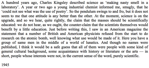 haohailong's tweet image. From #GeorgeOrwell #WhatIsScience