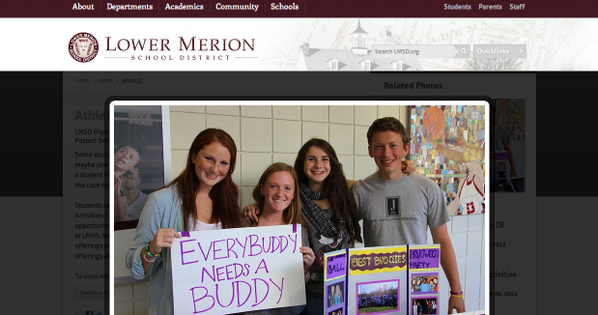 LmBuddies's tweet photo. best buddies makes the homepage!! #bestclub http://t.co/EZmrDCEjja