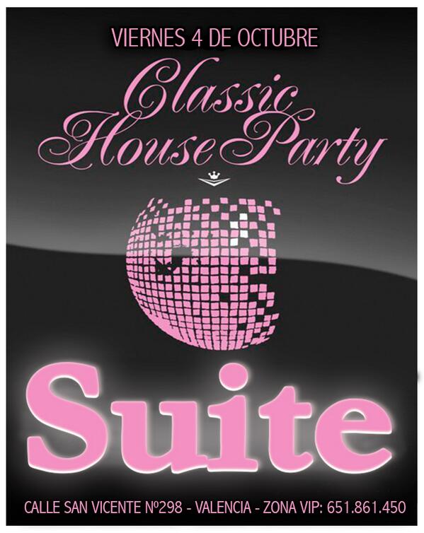 Prepara te porque este viernes te presentamos Classic House Party.