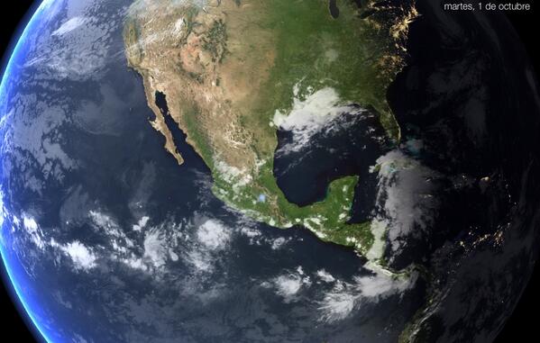Imagen Satelital En Vivo Mexico