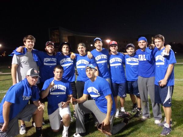 Shout out to Kevin "Callaghan" Conwell for throwing shutout softball in our first IM softball championship since '95