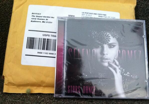 DisneyStarFreak's tweet image. Got my #StarsDance album in the mail last week!! :D Thank you to @spreadoot &amp;lt;3
