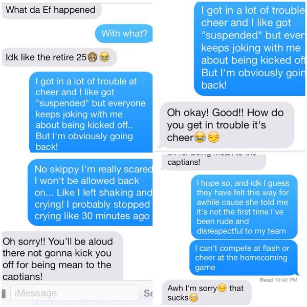 carleyspaul's tweet image. Haha got ya😋🙈 #sorryskip @C_Skeptaris88