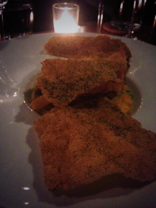 tylerjamesmalek's tweet photo. Ahhh! I can't believe this menu!! Corn w/ housemade "cool ranch" Doritos! @MVinkLA http://t.co/x20QrowZ7A