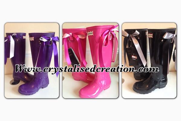 WIN ANY ONE PAIR OF TALL OR SHORT HUNTERS ANY SIZE AND COLOUR. YOU MUST RT AND FOLLOW WINNER ANNOUNCED SUN 9pm 🍀💎🍀💎