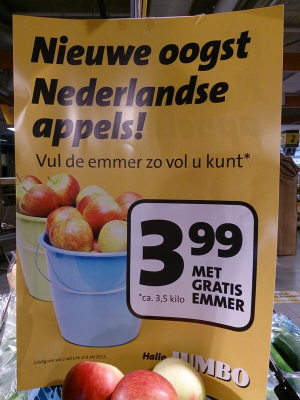 Kom je ook je emmer vullen bij #Jumbo ?? #huissen