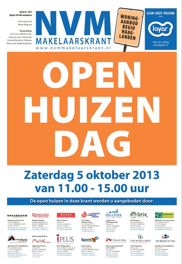 Deze week in Het Krantje de NVM Makelaarskrant. Bekijk hem ook online nvmmakelaarskrant.nl.