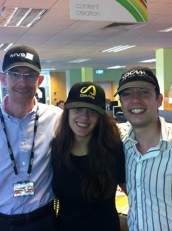 We like #caps in the UK sunny Sony office! @DavidYoung_UK <a href="/hot10tot/">Andrew Hotten</a>