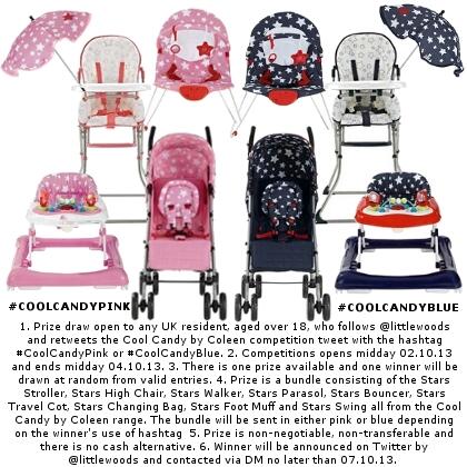 littlewoods's tweet image. Follow @littlewoods + RT with #CoolCandyPink or #CoolCandyBlue to win a huge Cool Candy by Coleen nursery bundle!