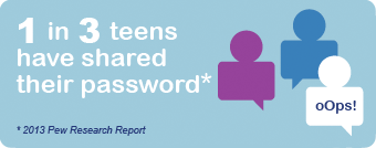 Google's tweet image. Keep your information safe. Set strong passwords & don’t share them. g.co/8kfw #staysafe
