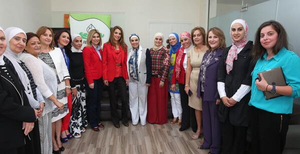 QueenRania's tweet image. كل الشكر والتقدير لسيدات جمعية @IBDAAJO على رعاية مواهب شبابنا وشاباتنا #الأردن #JO