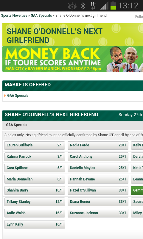 KehoeShane's tweet photo. @townhurler  few lessies in here man able to change there mind? Might have a few quid on cyrus... #bannerwreckingball http://t.co/iUltfWvM5V