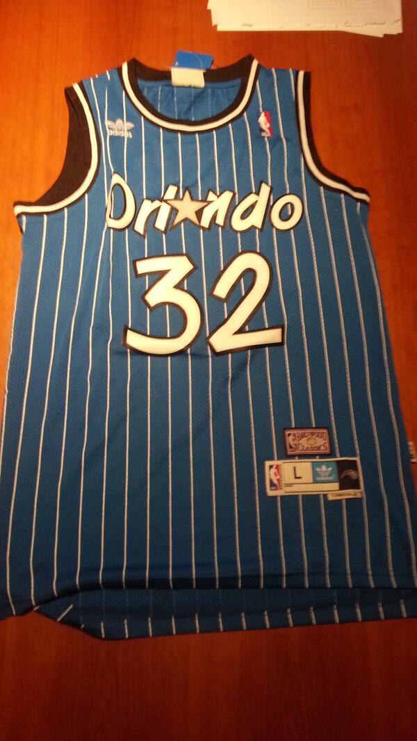 NBASTOCKCAMIS's tweet photo. CAMISETA ORLANDO O'NEAL TALLA L http://t.co/y3oJPUMatp