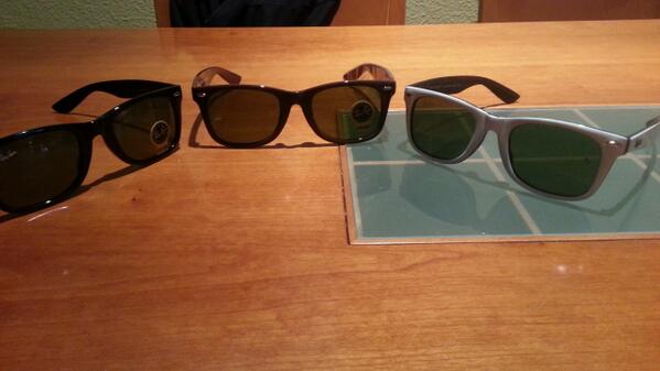 NBASTOCKCAMIS's tweet photo. RAYBAN, CRISTALES BUENOS, 20 EUROS. http://t.co/i96yWG1M2q