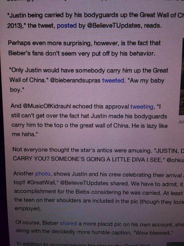 the fact that his fans are supporting it wtf is this
