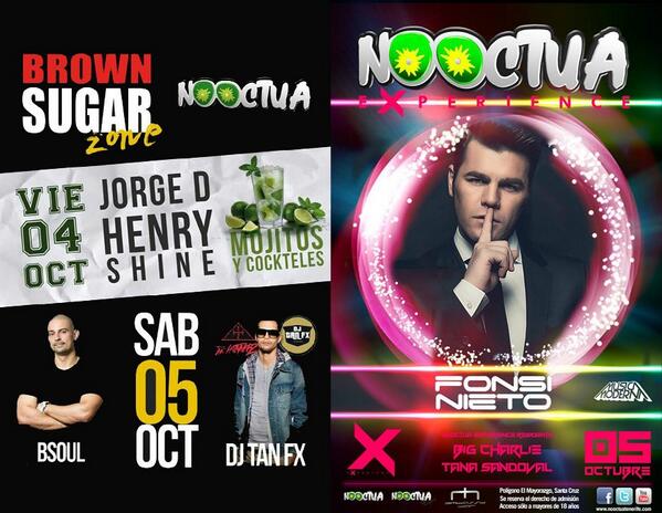 brownsugarzone's tweet photo. En NOOCTUA Capital el finde viene Cargadito!! Contacta conmigo y entra en Lista y paga por tu entrada solo 5€+copa! http://t.co/cxsHTU99JH