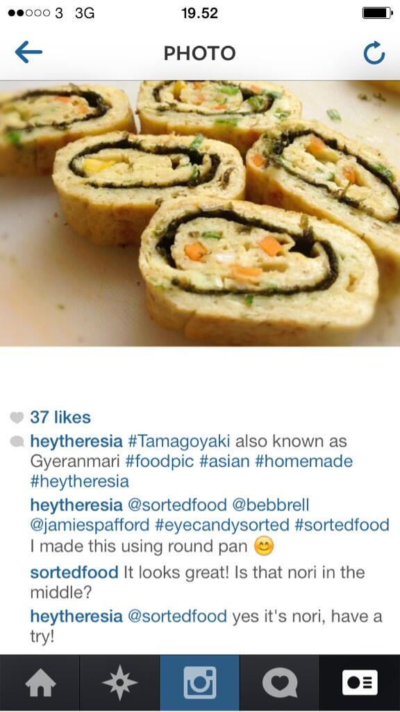 heytheresia's tweet image. My tamagoyaki #eyeCandySorted