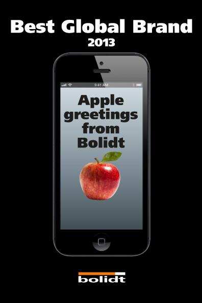 Best Global Brand 2013! #Apple #Greetings #Booster