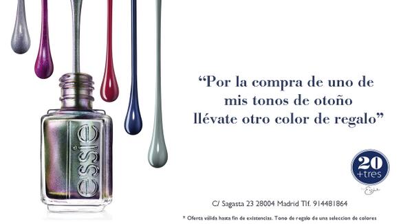 20mastres's tweet photo. En 20mas3 queremos alegrarte la semana! ★ 
Ven y elige tu color!
@essie @20mas3byessie http://t.co/Jr9XKLd9mP