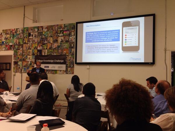 danjarratt's tweet image. CollegeGo by the @CollegeBoard: help underserved students learn steps to #college #apps4college #applaunch
