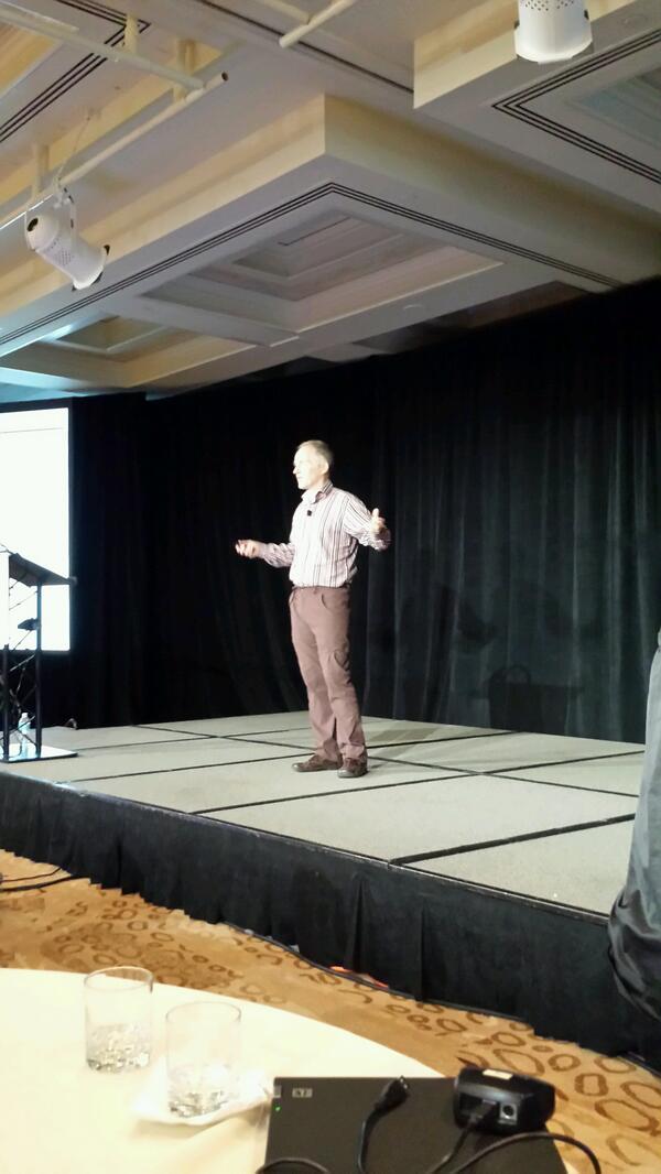 ncharney's tweet image. @timoreilly describing the creative approach of @TripIt #perfecttrip #devcon2013